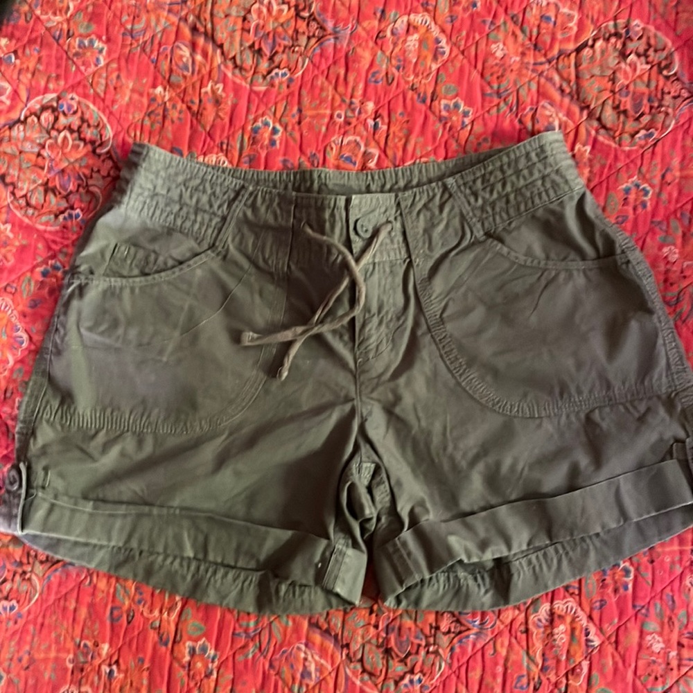 Charcoal grey North Face hiking shorts Size 2